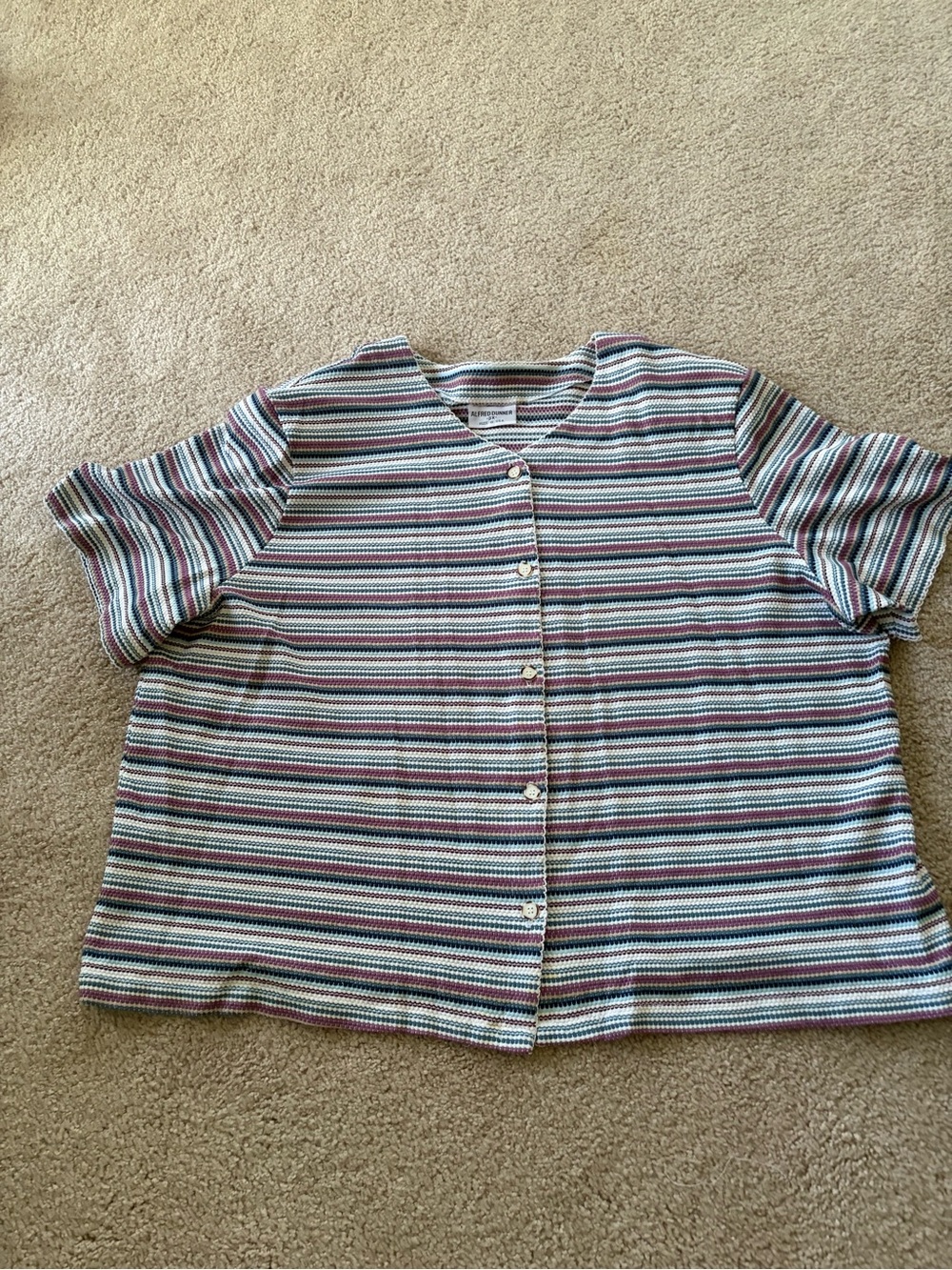 Alfred Dunner Women's Striped Knit shirt
